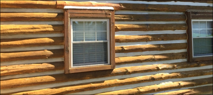 Log Home Whole Log Replacement  Beaverton, Alabama